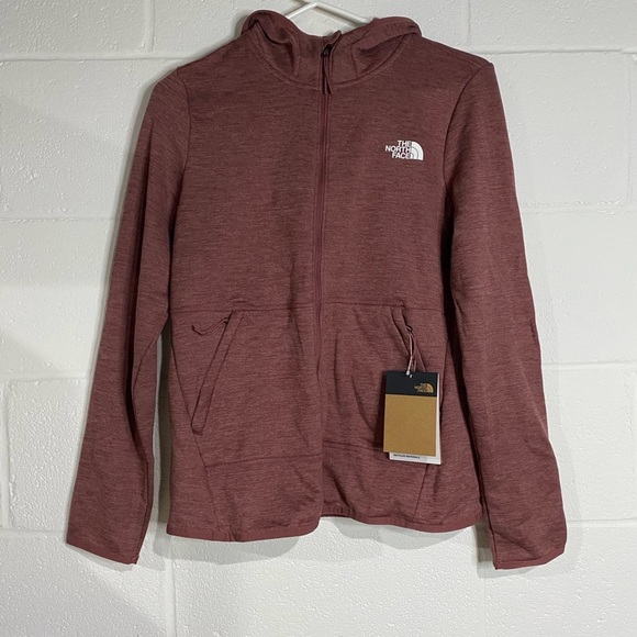 The north face NWT fleece zip up hoodie small - Picture 1 of 4
